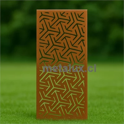 Placa corte laser arrows